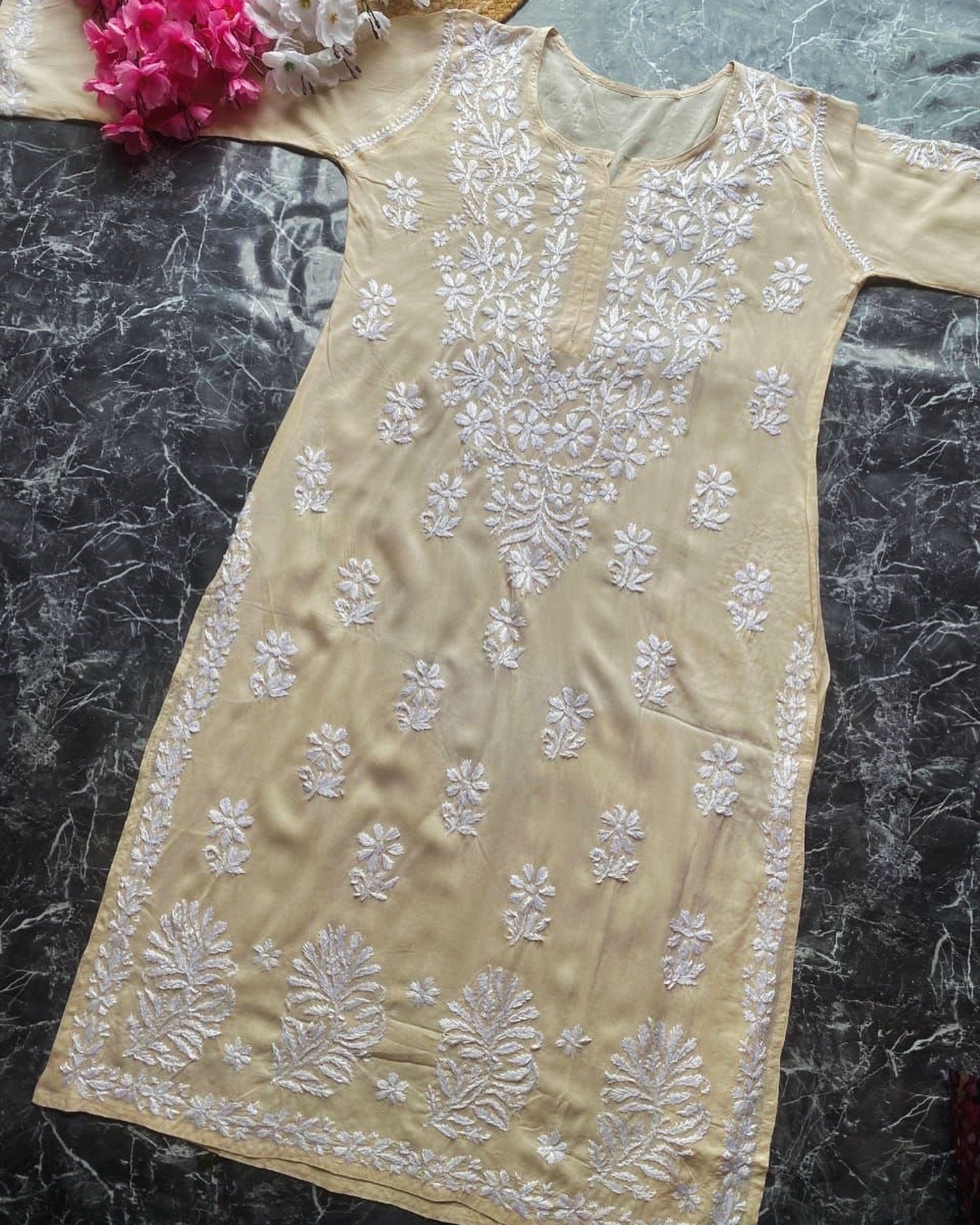 “PASTEL” Modal Chikankari Kurta