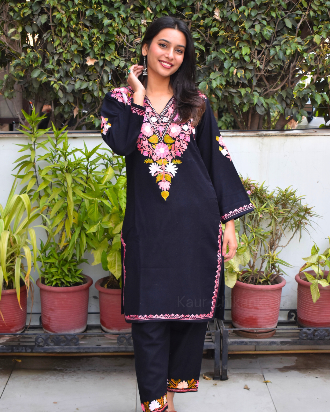 “ISHQIA” Warm Kashmiri Co-Ord Set