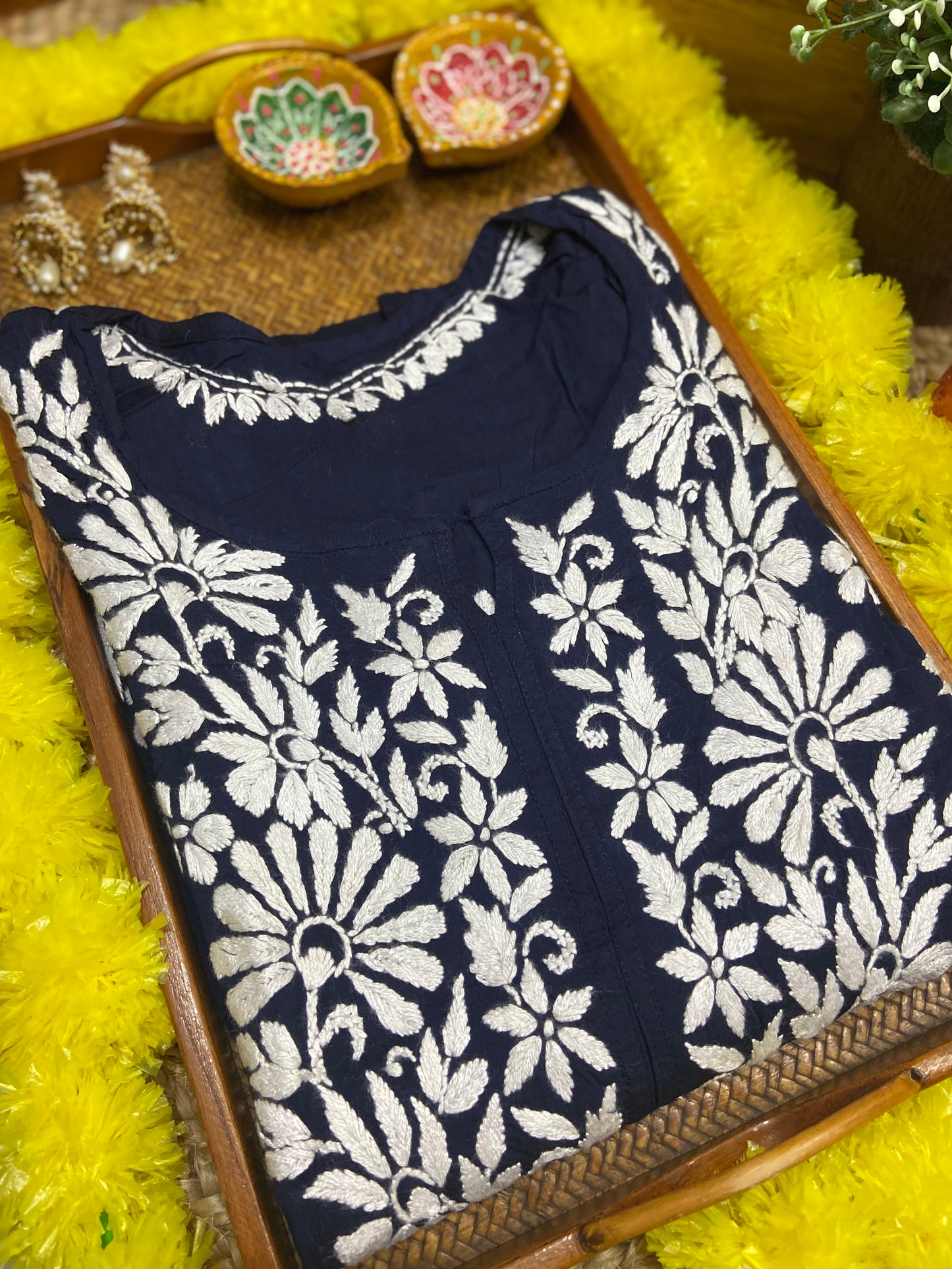 “ALISHA” Modal Cotton Chikankari Kurta