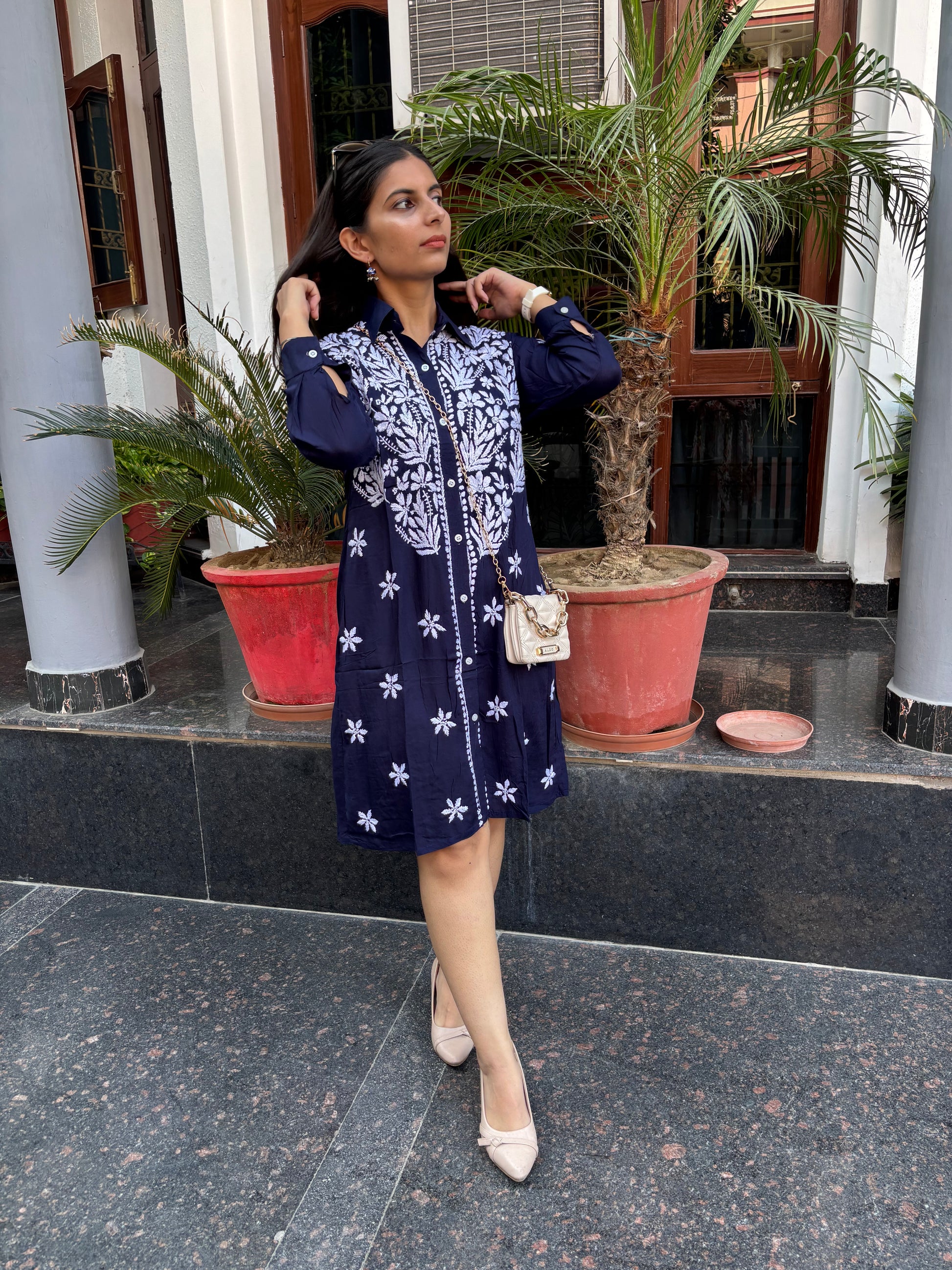 “RYAN” Modal Chikankari Co-Ord Set