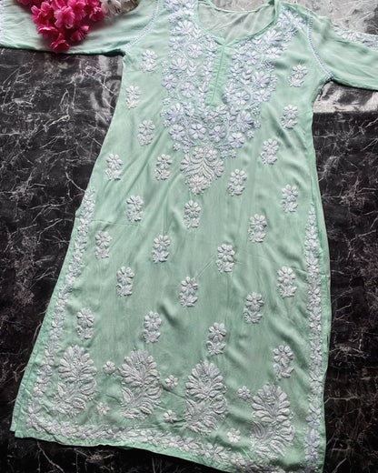 “PASTEL” Modal Chikankari Kurta