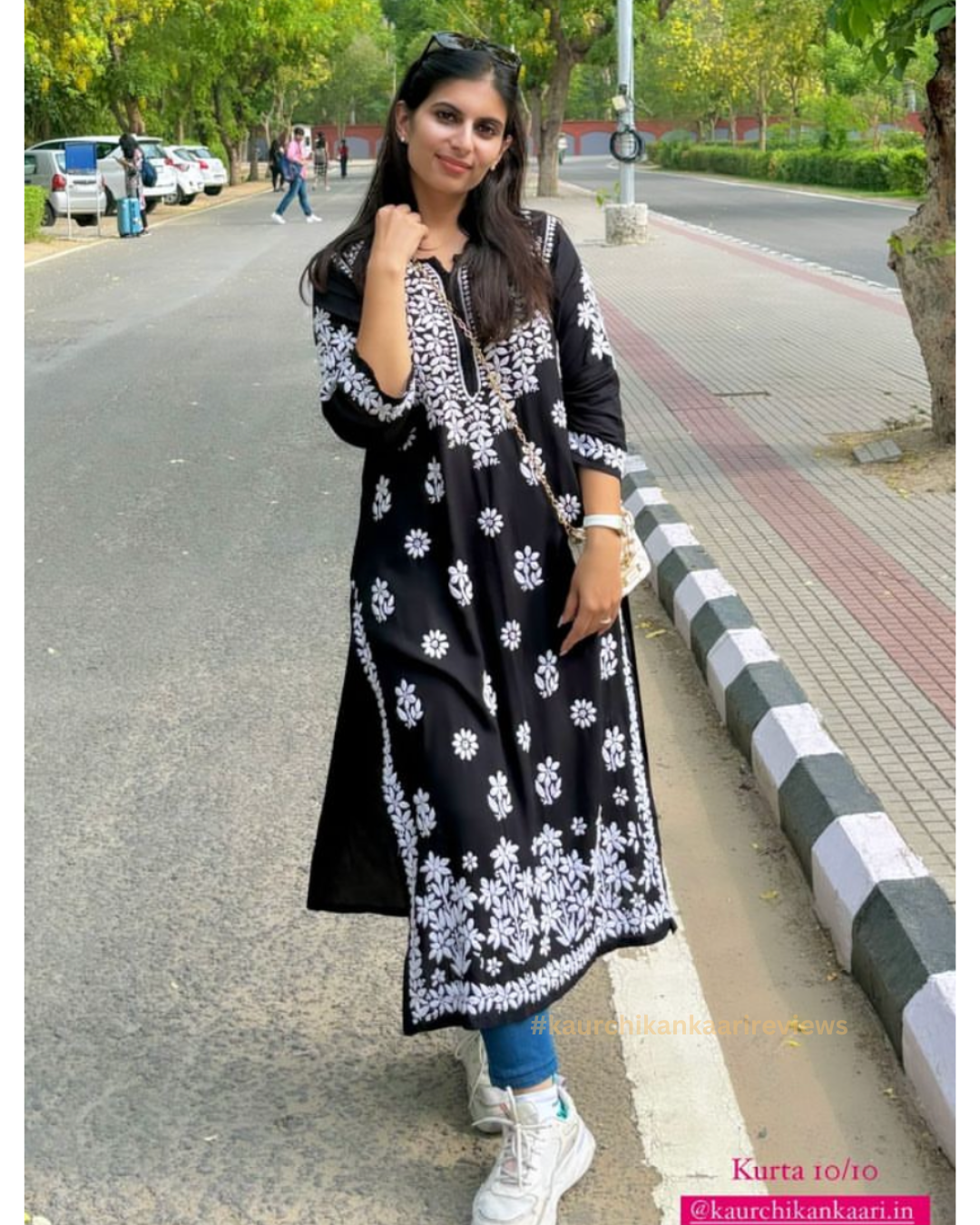 "NOOR" Modal Chikankari Kurta