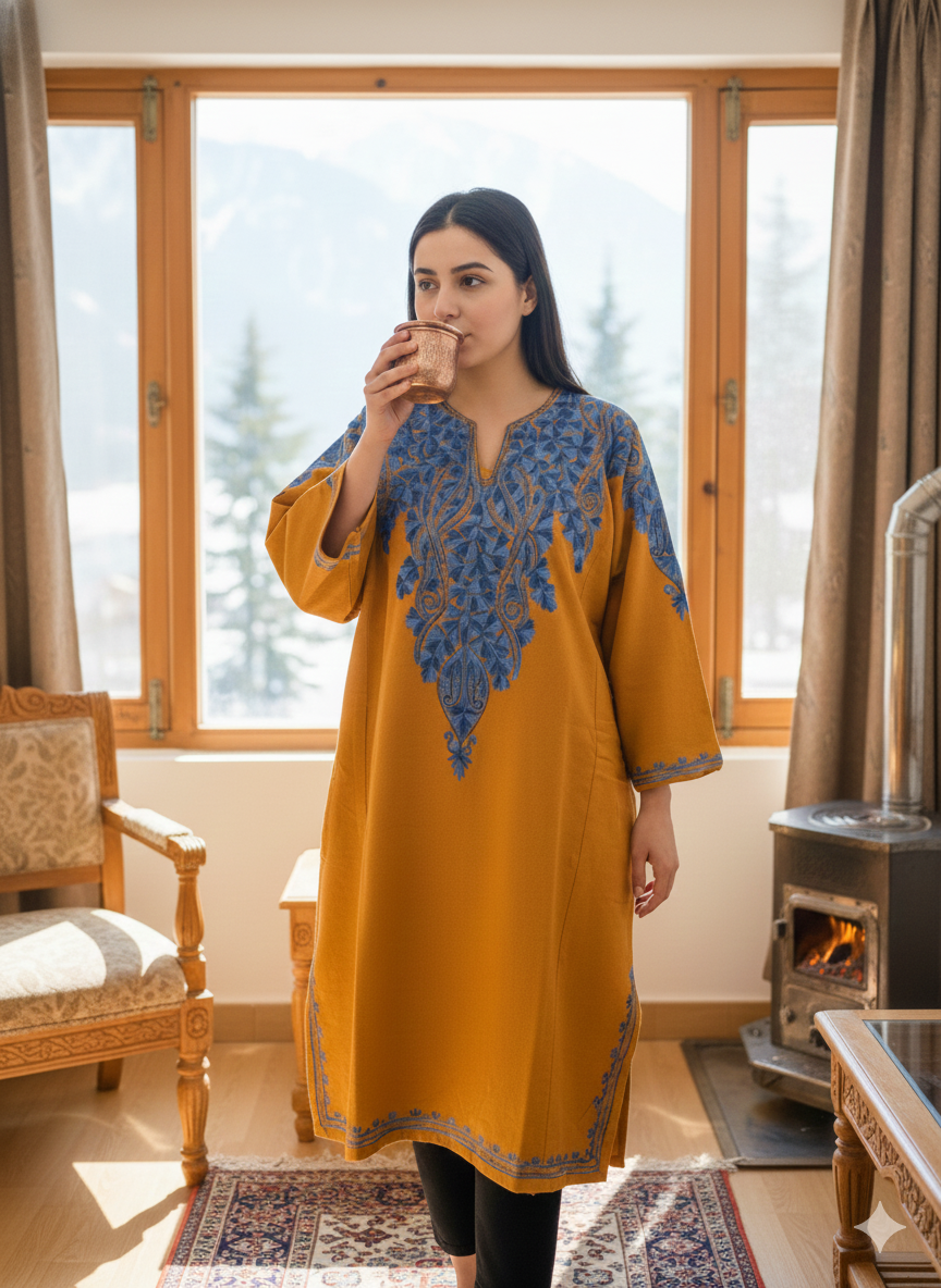 “KAJA" Kashmiri Pheran