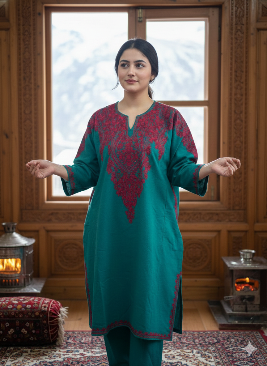 “KAJA" Kashmiri Pheran