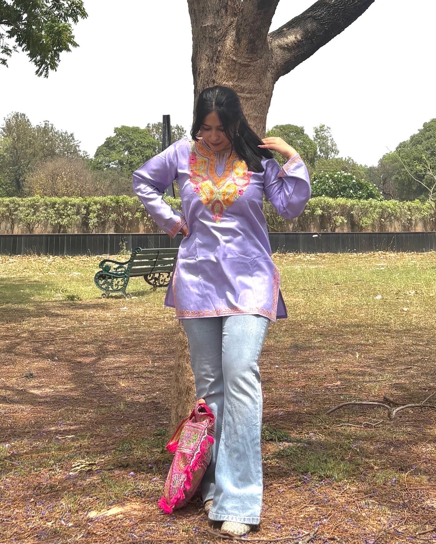 “MAHROSH” Short Kashmiri Kurta