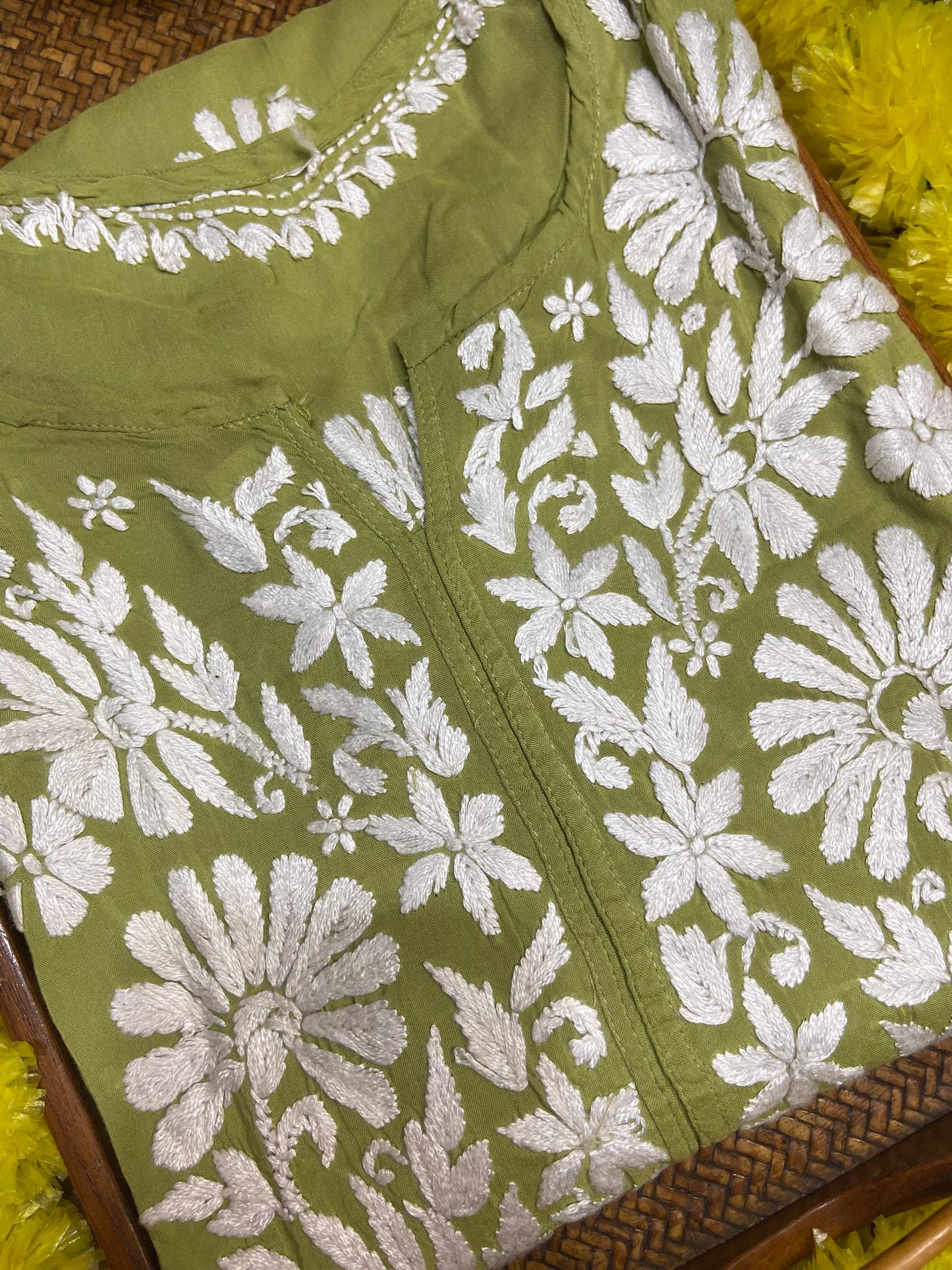 “ALISHA” Modal Cotton Chikankari Kurta