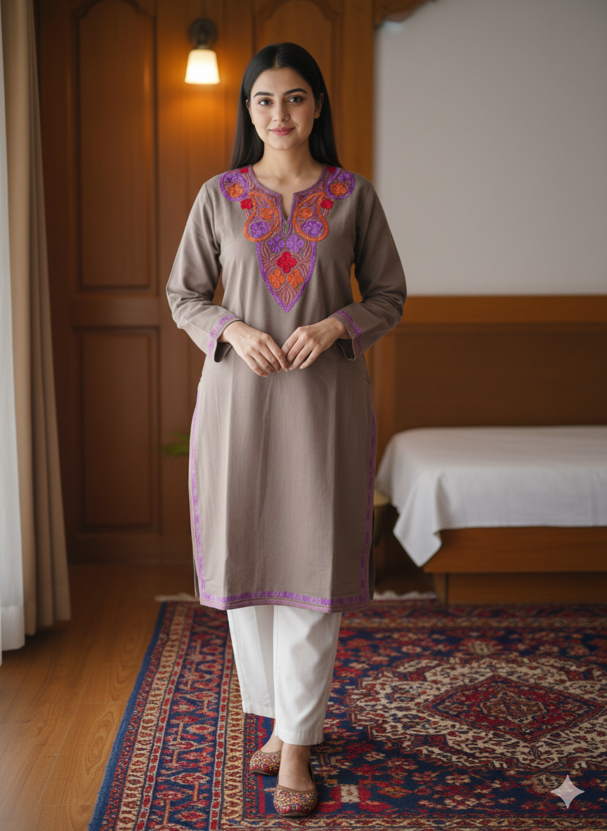 “DARAAZ” Warm Kashmiri Kurta