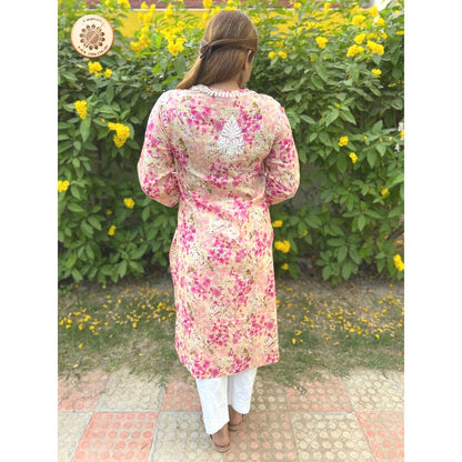 "CONFETTI" Mul Chikankari Kurta