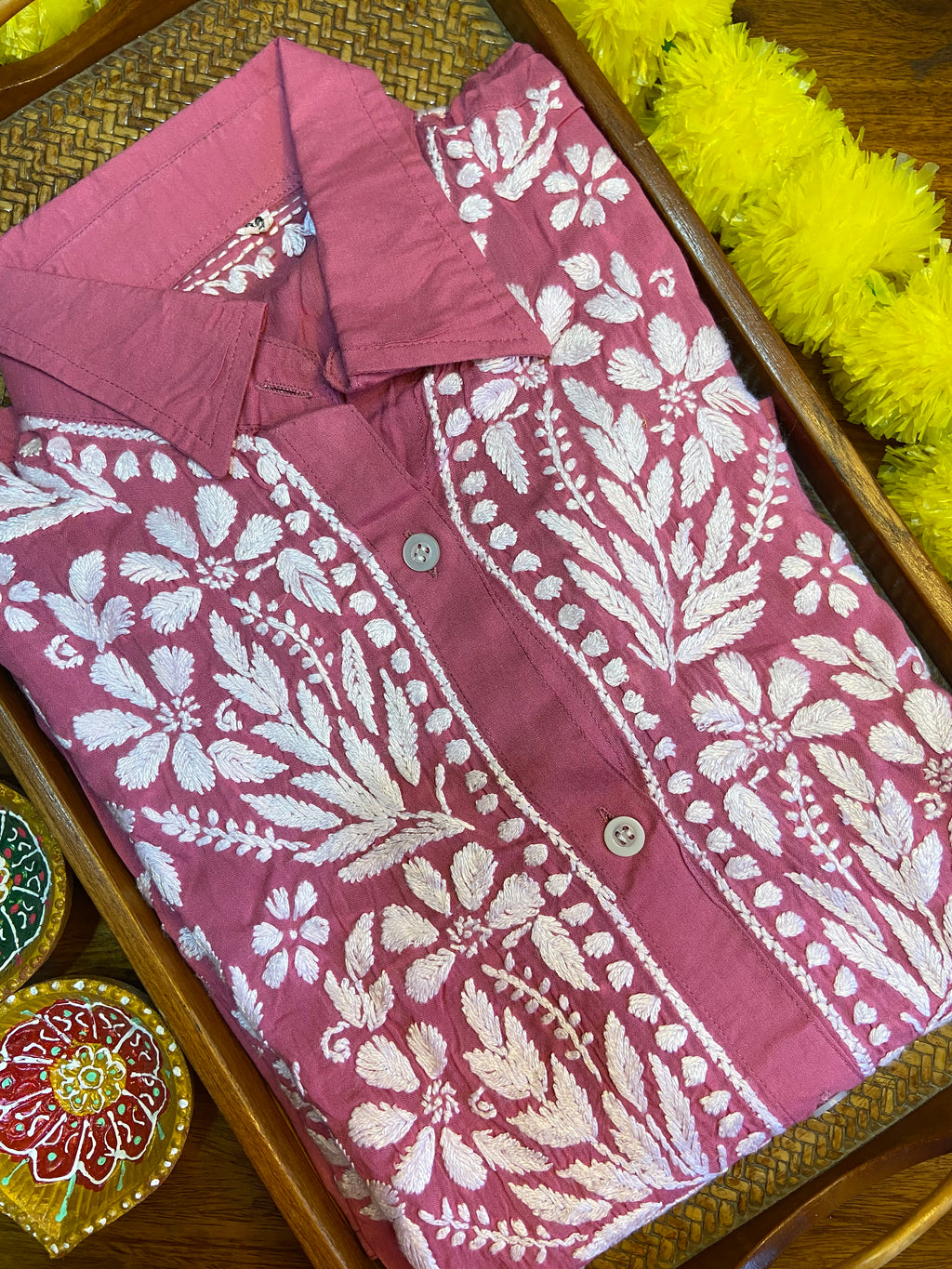 “RYAN” Modal Chikankari Co-Ord Set