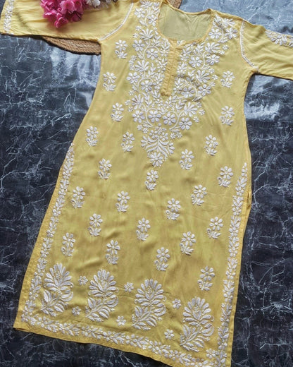 “PASTEL” Modal Chikankari Kurta