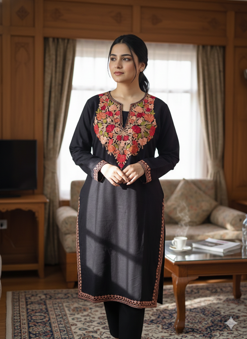 “DARAAZ” Warm Kashmiri Kurta