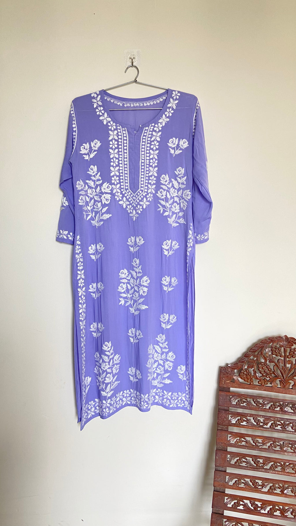 “GULAAB” Modal Chikankari Kurta