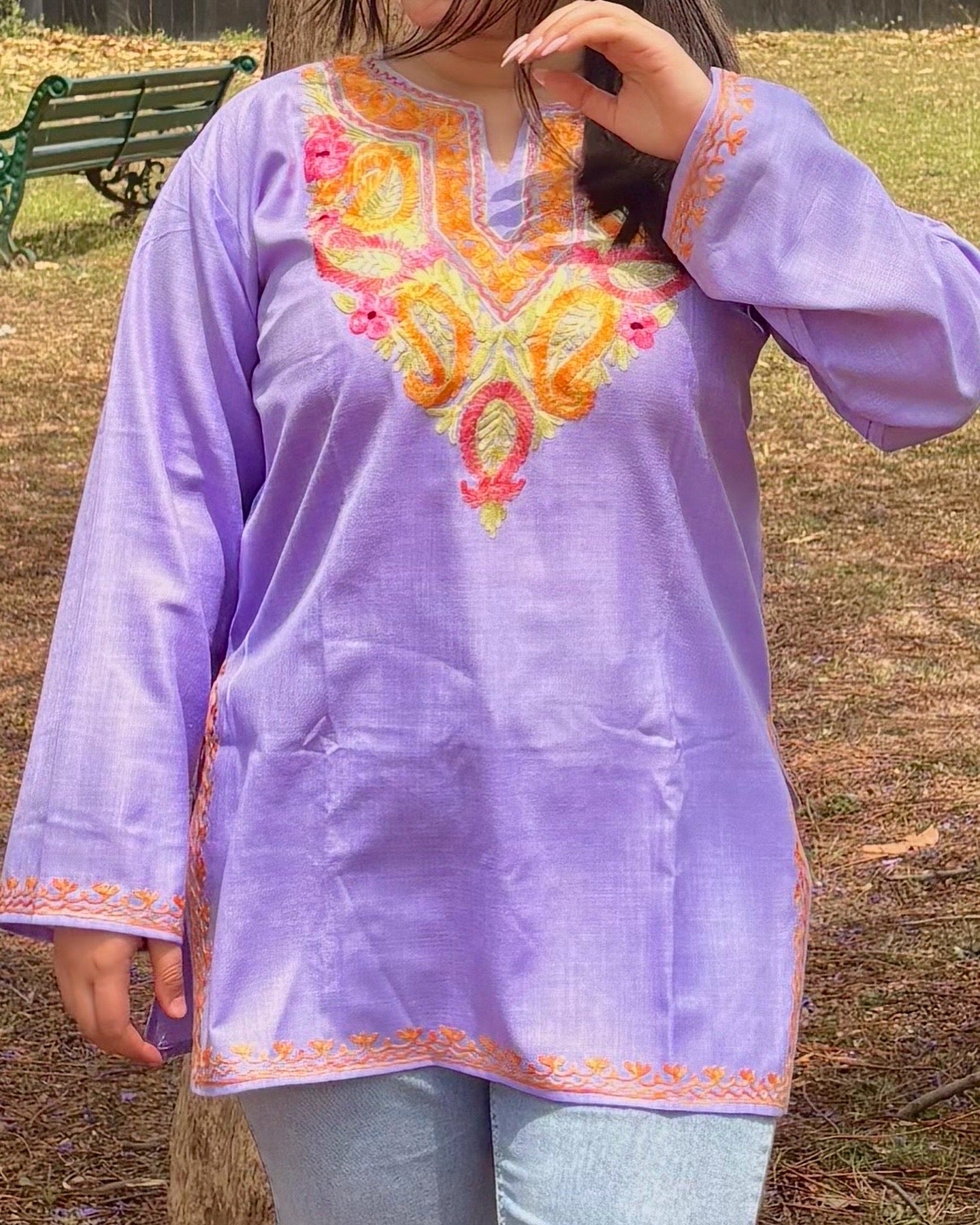 “MAHROSH” Short Kashmiri Kurta