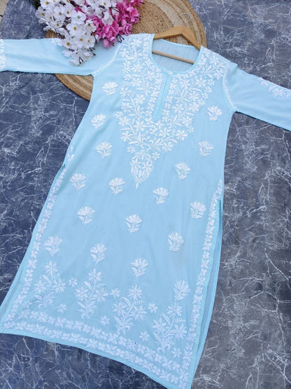 "HAIDAR" Modal Chikankari Kurta