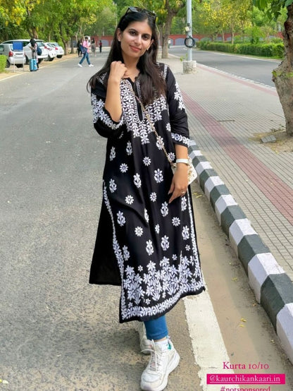 "NOOR" Modal Chikankari Kurta