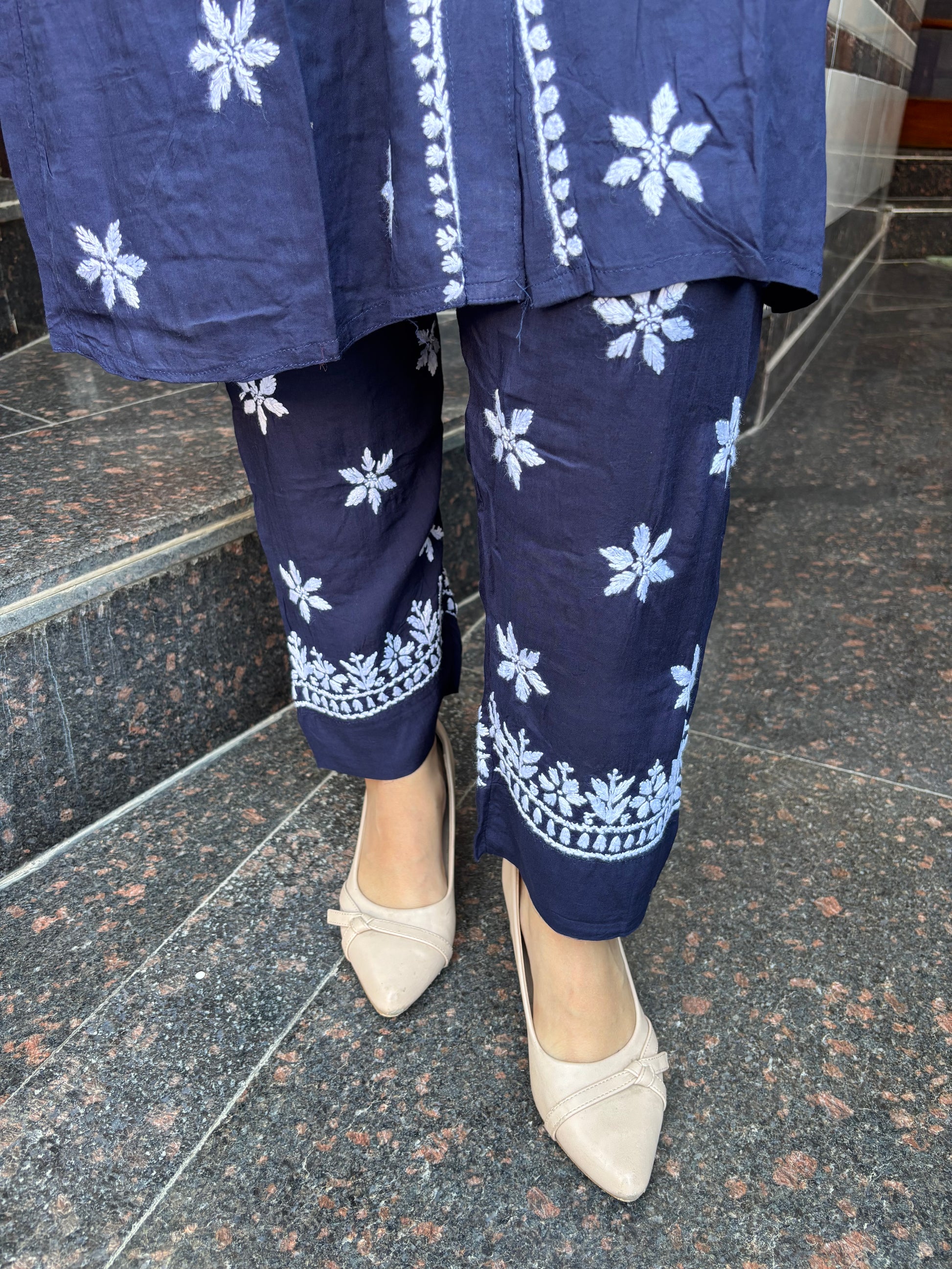 “RYAN” Modal Chikankari Co-Ord Set