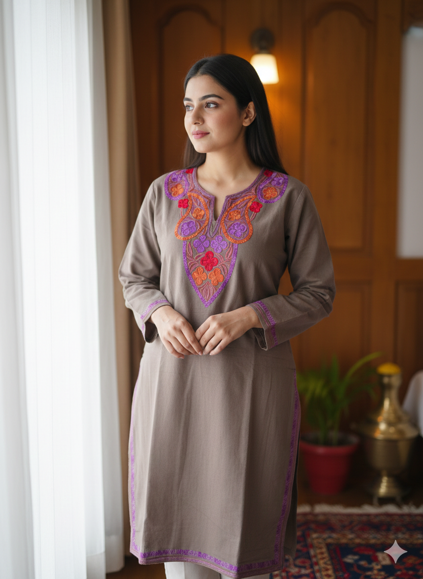 “DARAAZ” Warm Kashmiri Kurta