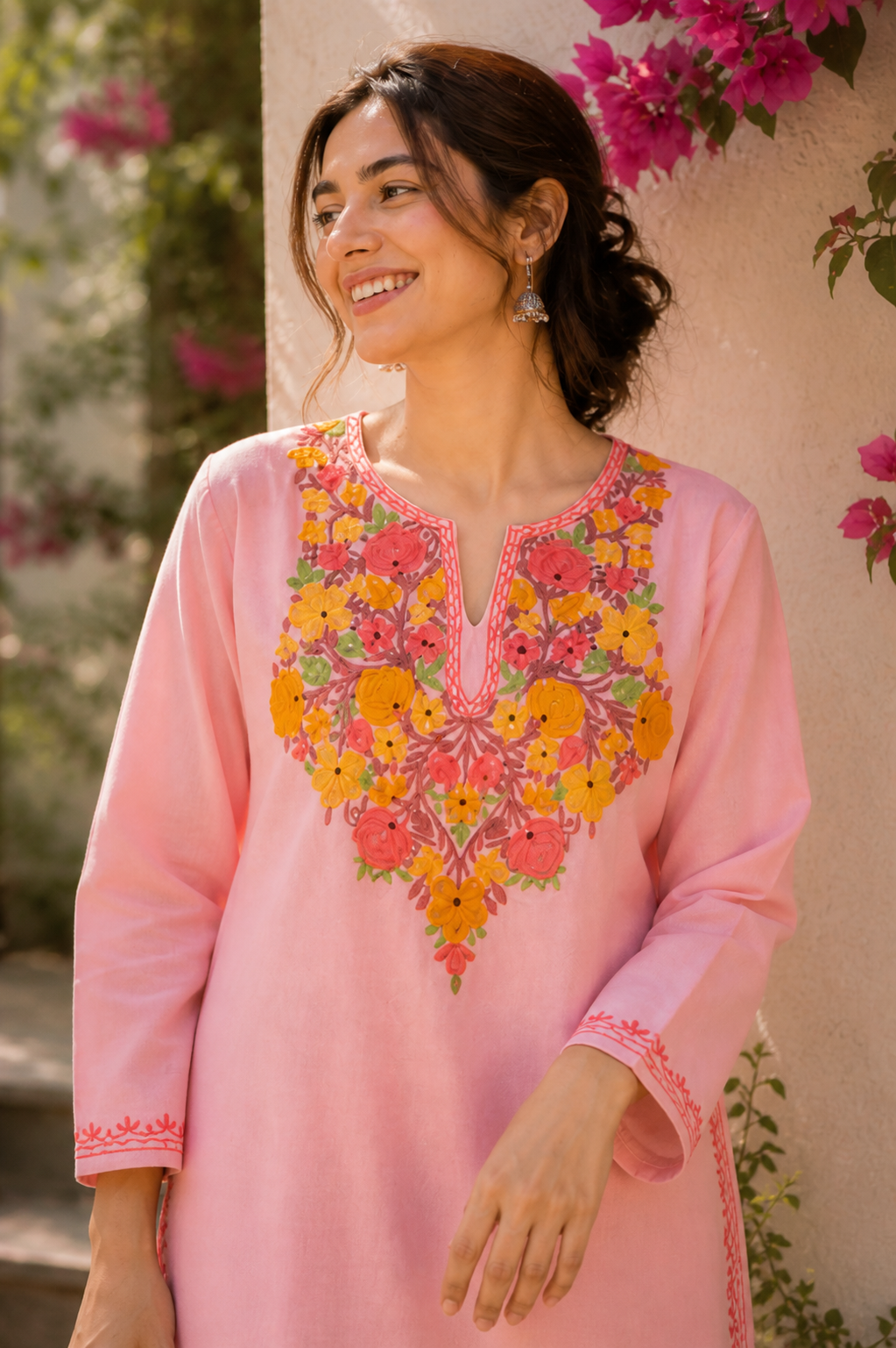 "AKIRA" Cotton Kashmiri Co-Ord Set