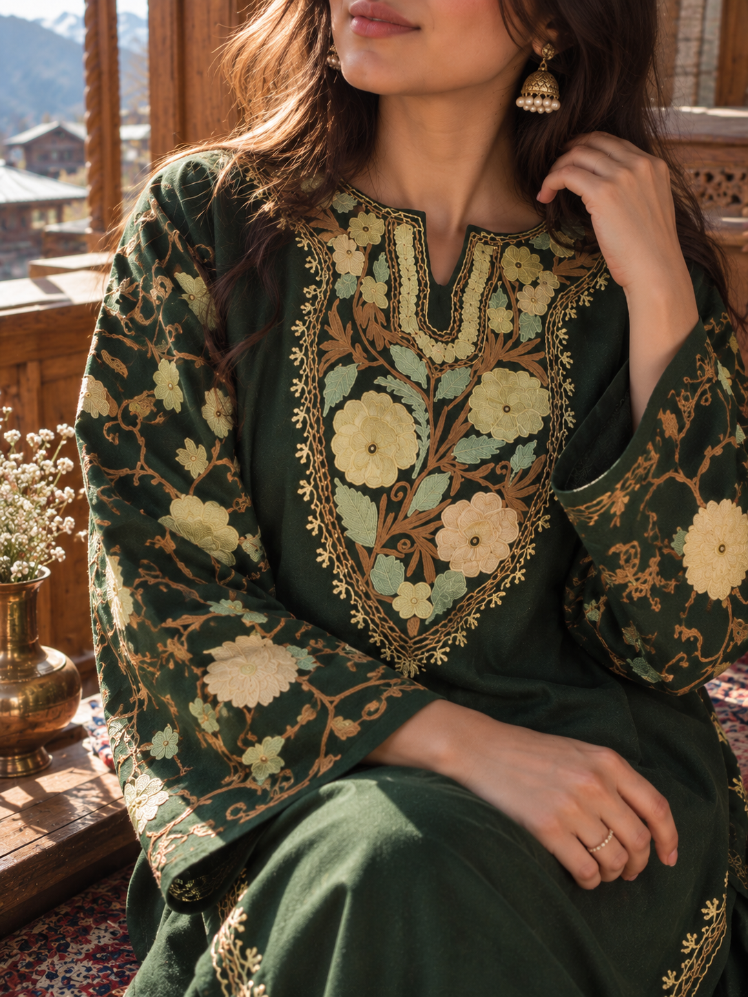 “MEHZEEN" Kashmiri Pheran