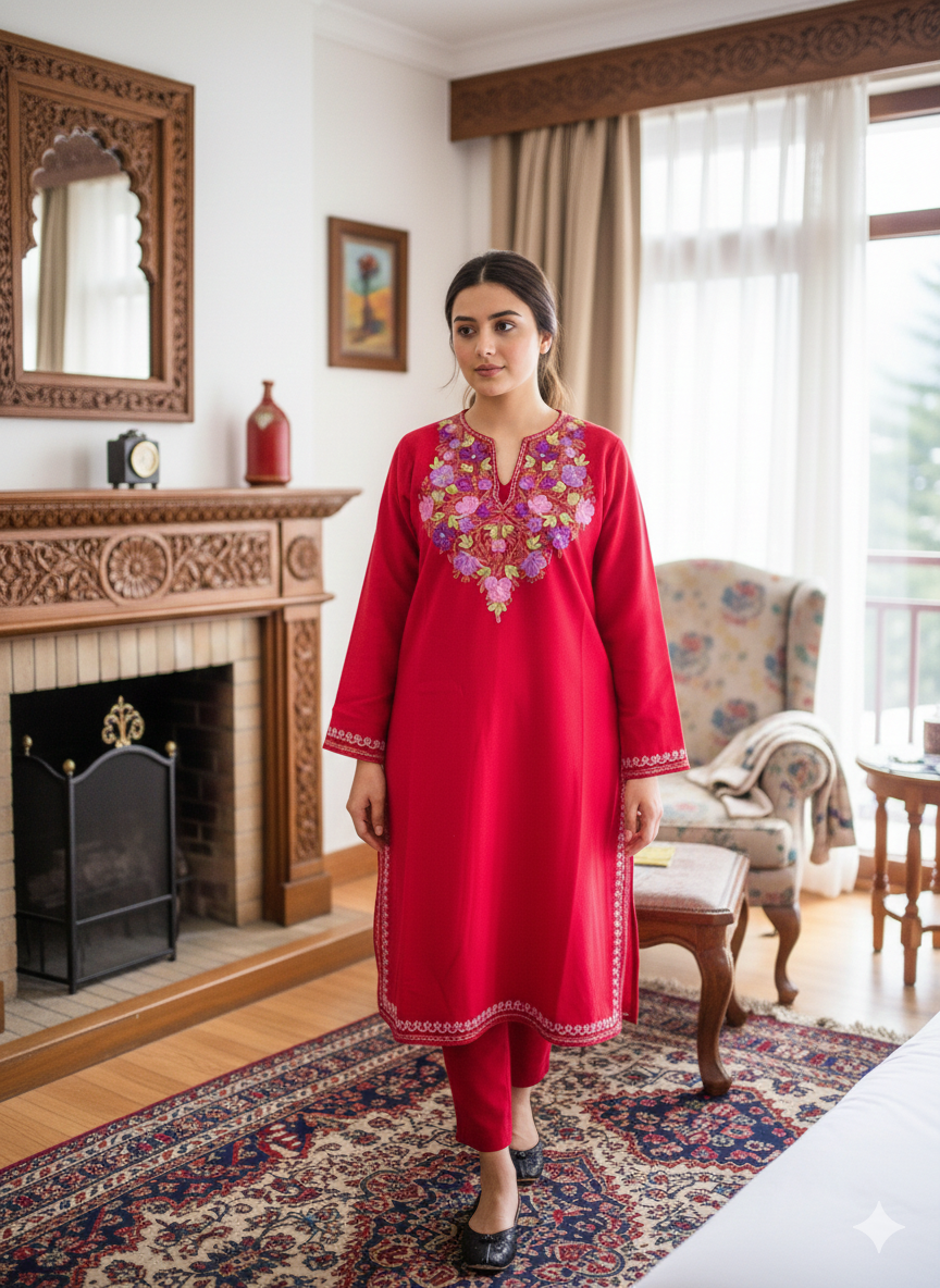 “DARAAZ” Warm Kashmiri Kurta