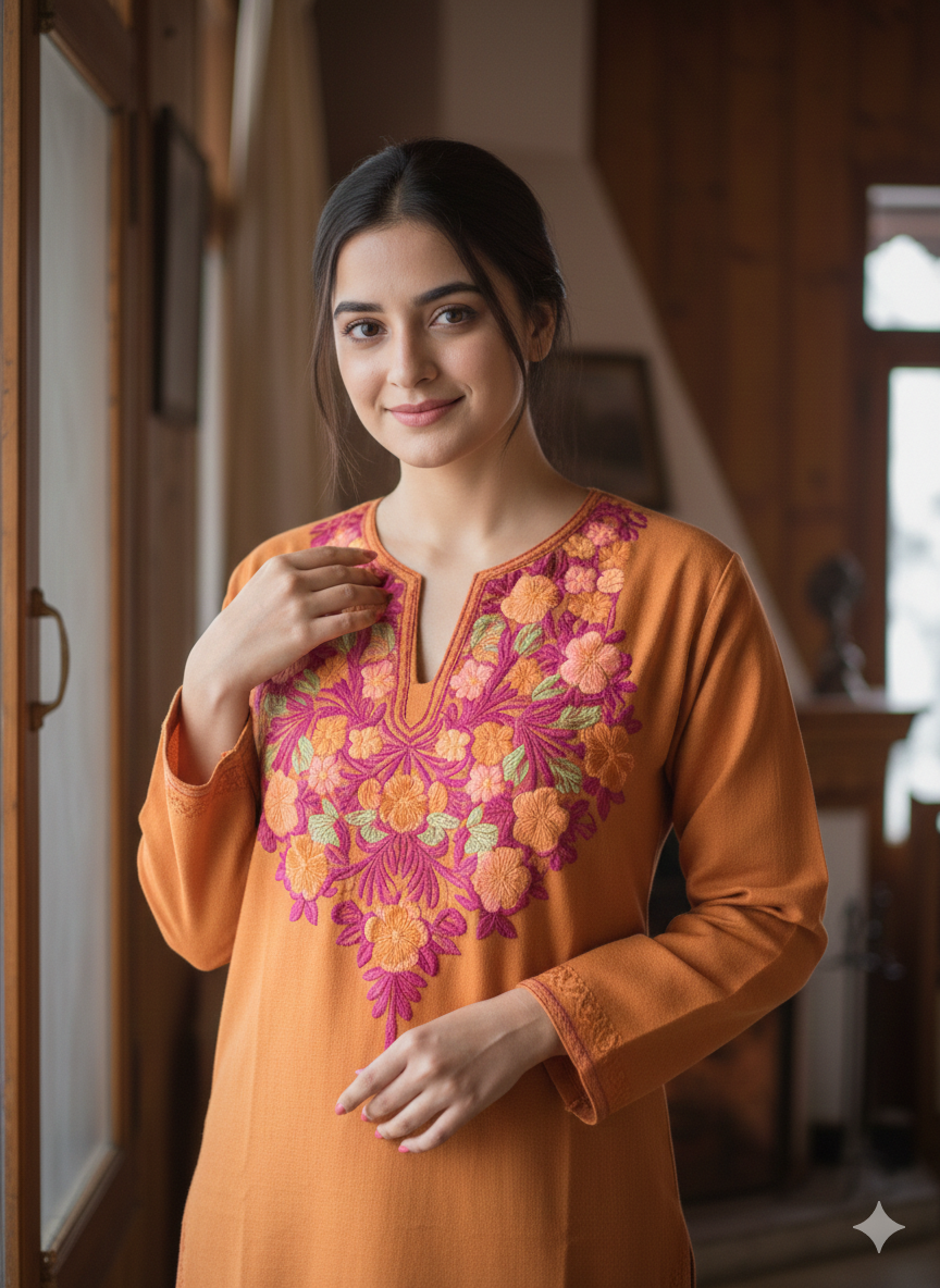 “DARAAZ” Warm Kashmiri Kurta