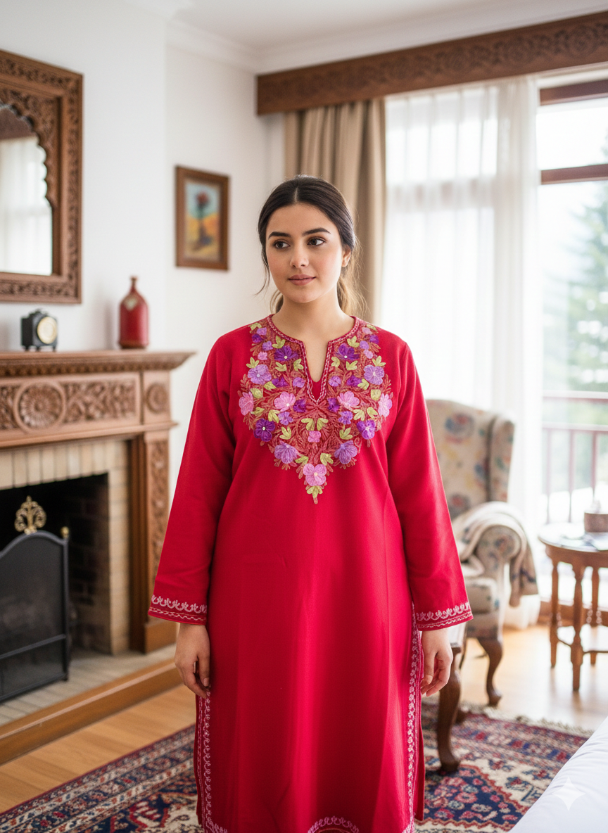 “DARAAZ” Warm Kashmiri Kurta
