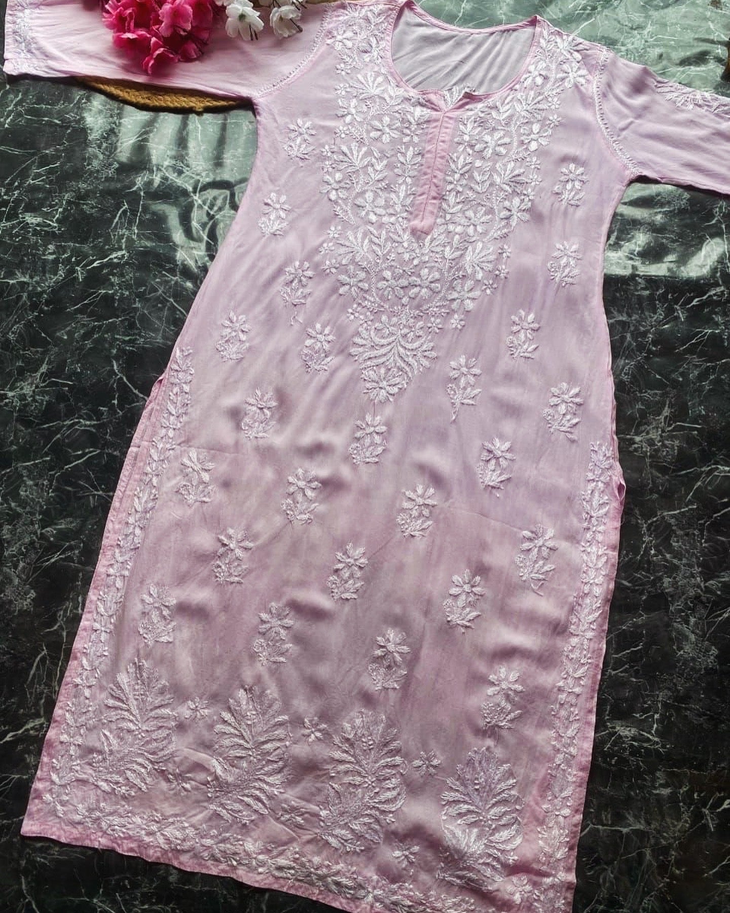 “PASTEL” Modal Chikankari Kurta