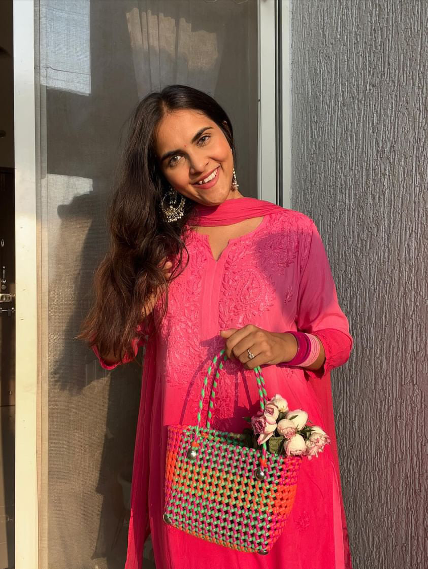 "JINA" Ombre Chikankari Suit Set