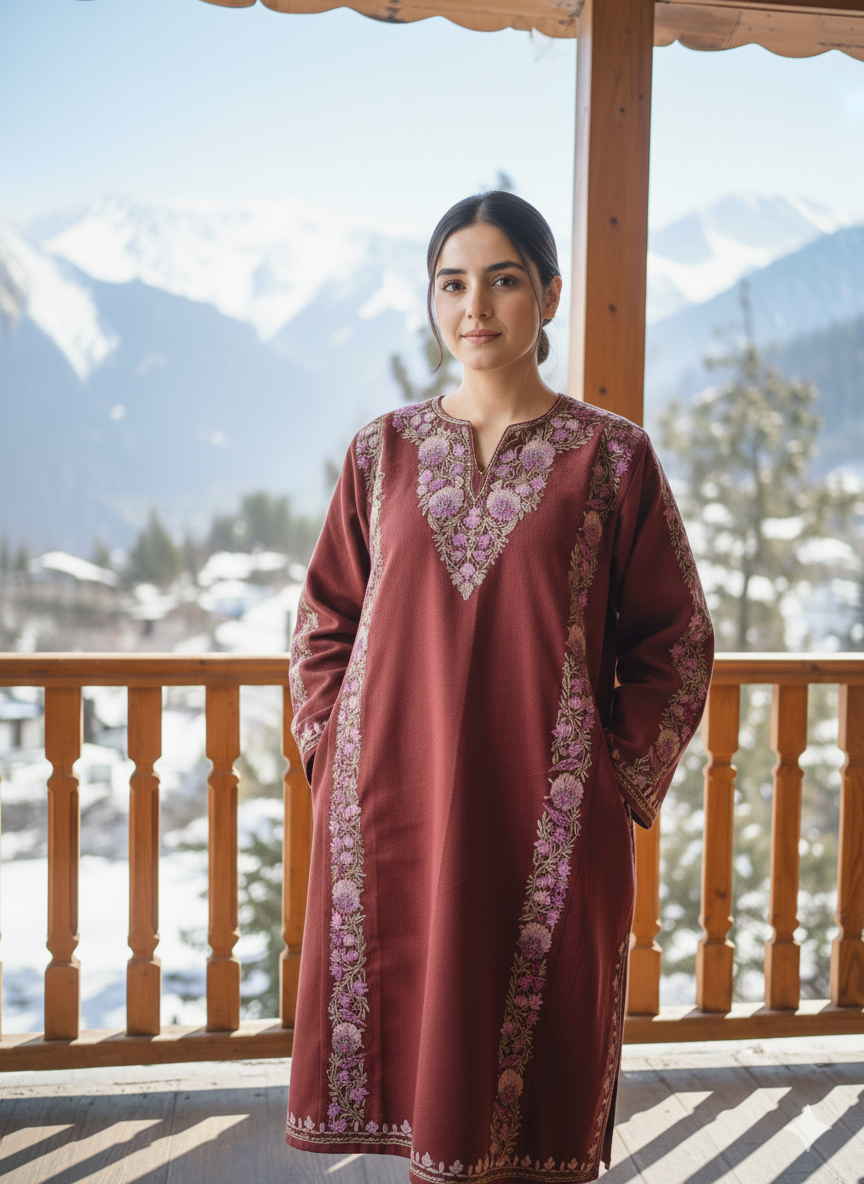 “PAKIZA" Kashmiri Pheran