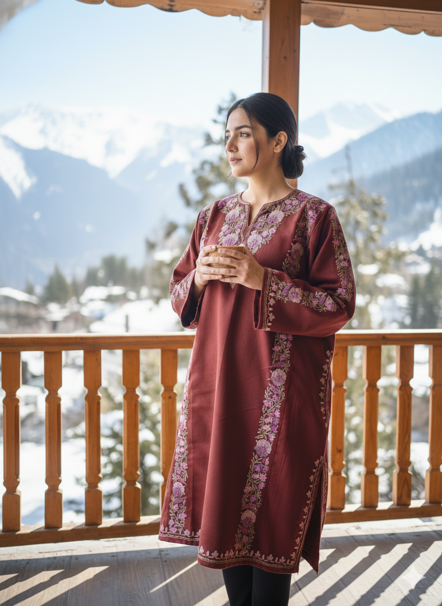 “PAKIZA" Kashmiri Pheran