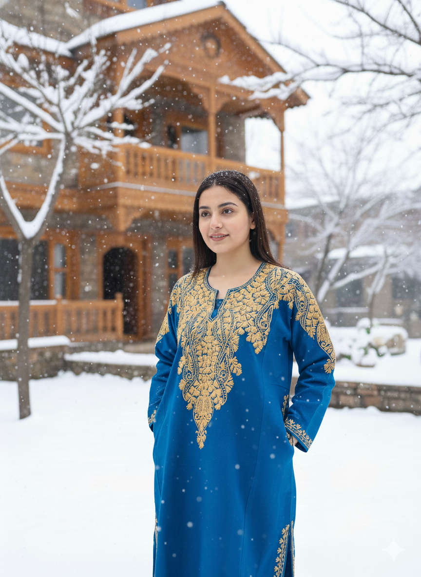 “PINJORE" Kashmiri Pheran