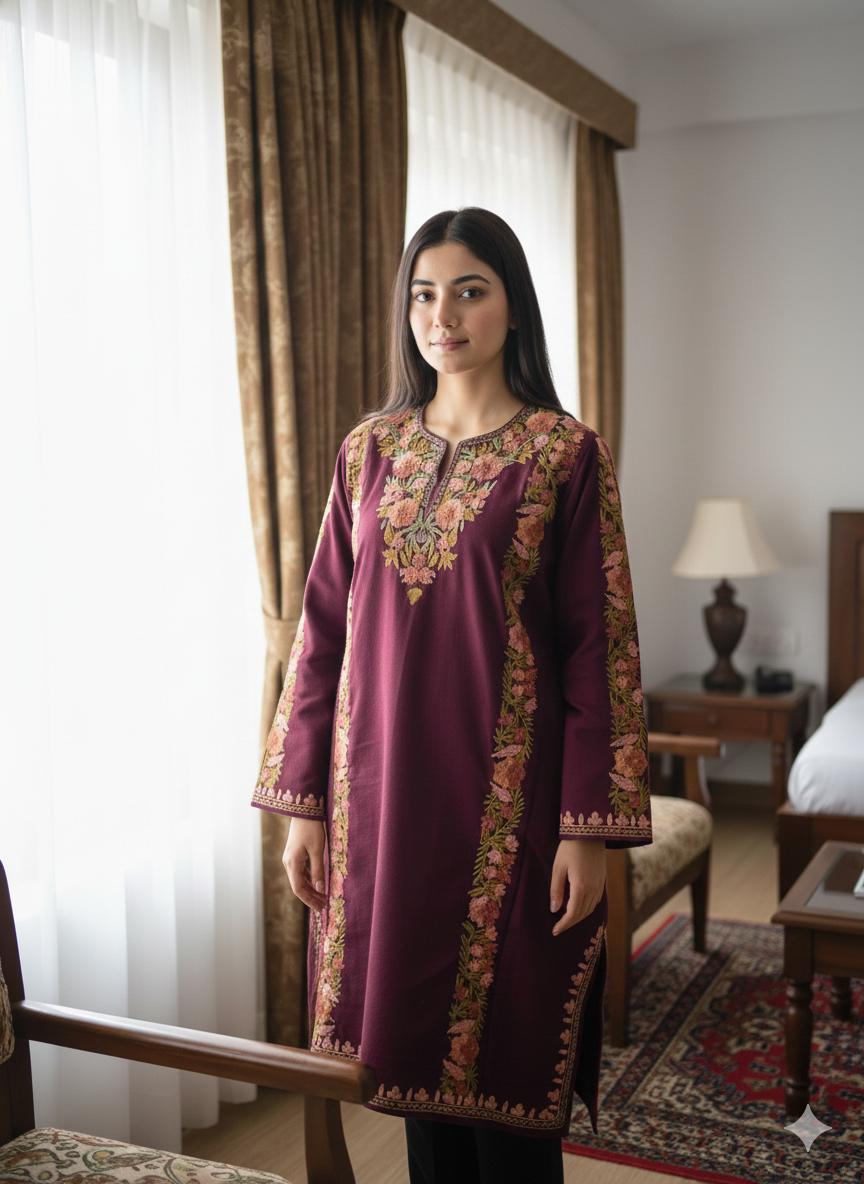 “PAKIZA" Kashmiri Pheran