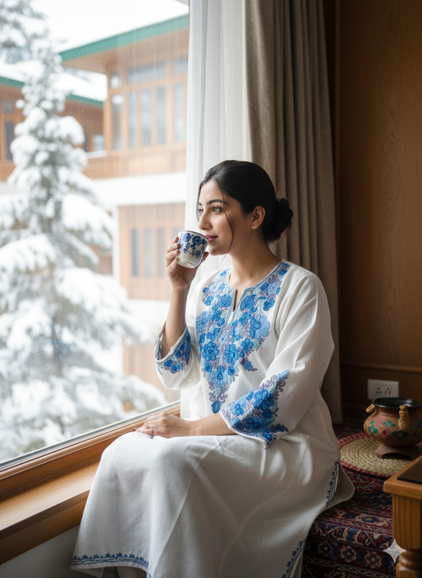 "NAINA" Kashmiri Pheran