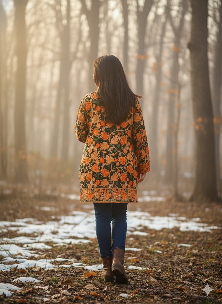 "MISHRI" Short Kashmiri Kurta