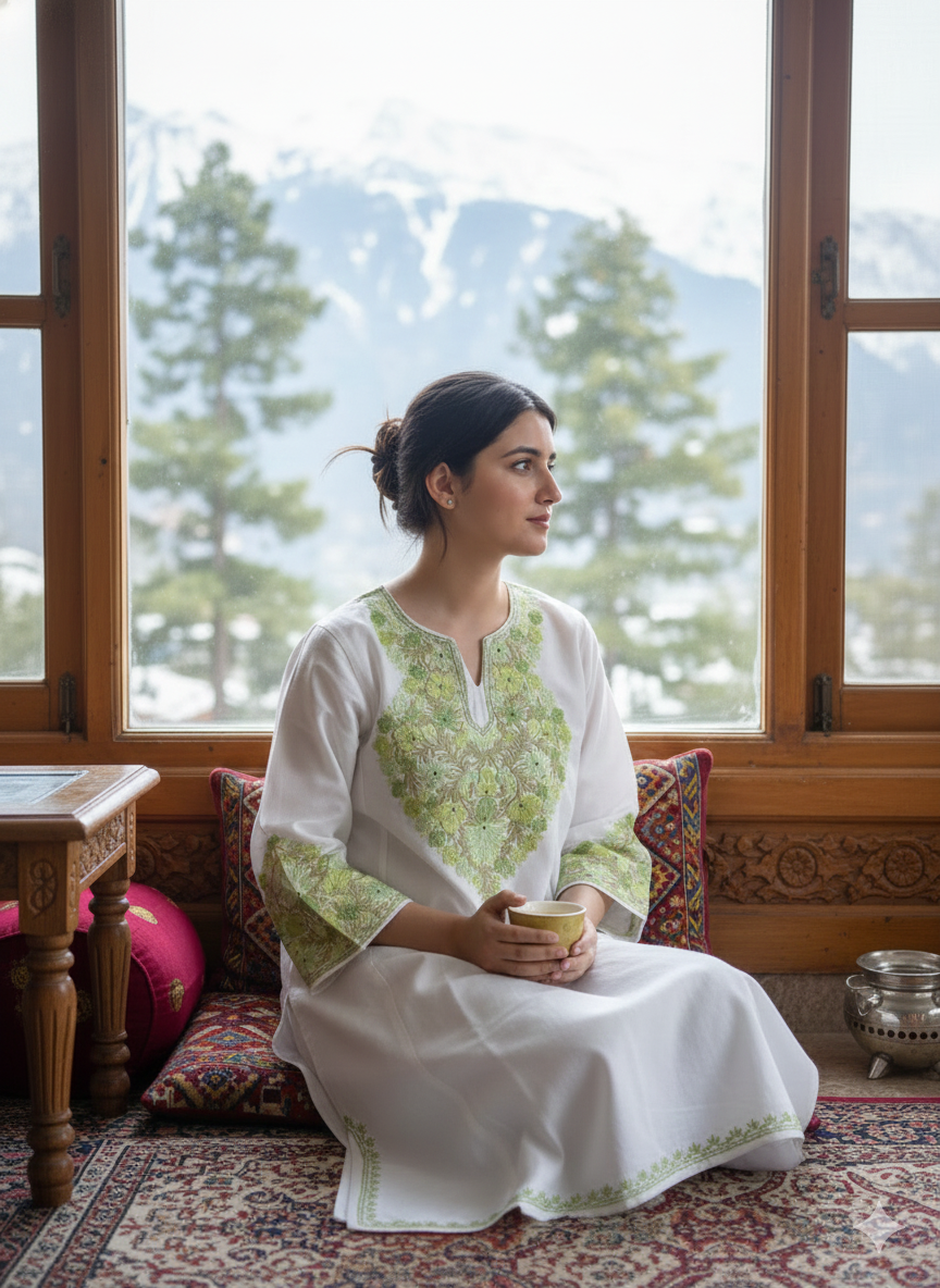 "VASTRA" Kashmiri Pheran