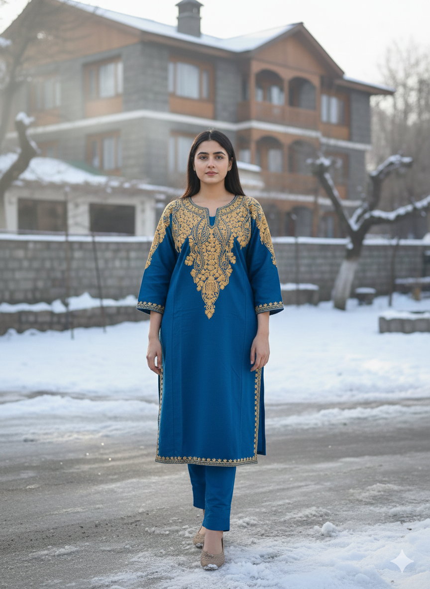 “PINJORE" Kashmiri Pheran