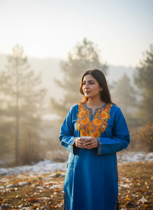 "AARZO" Kashmiri Pheran