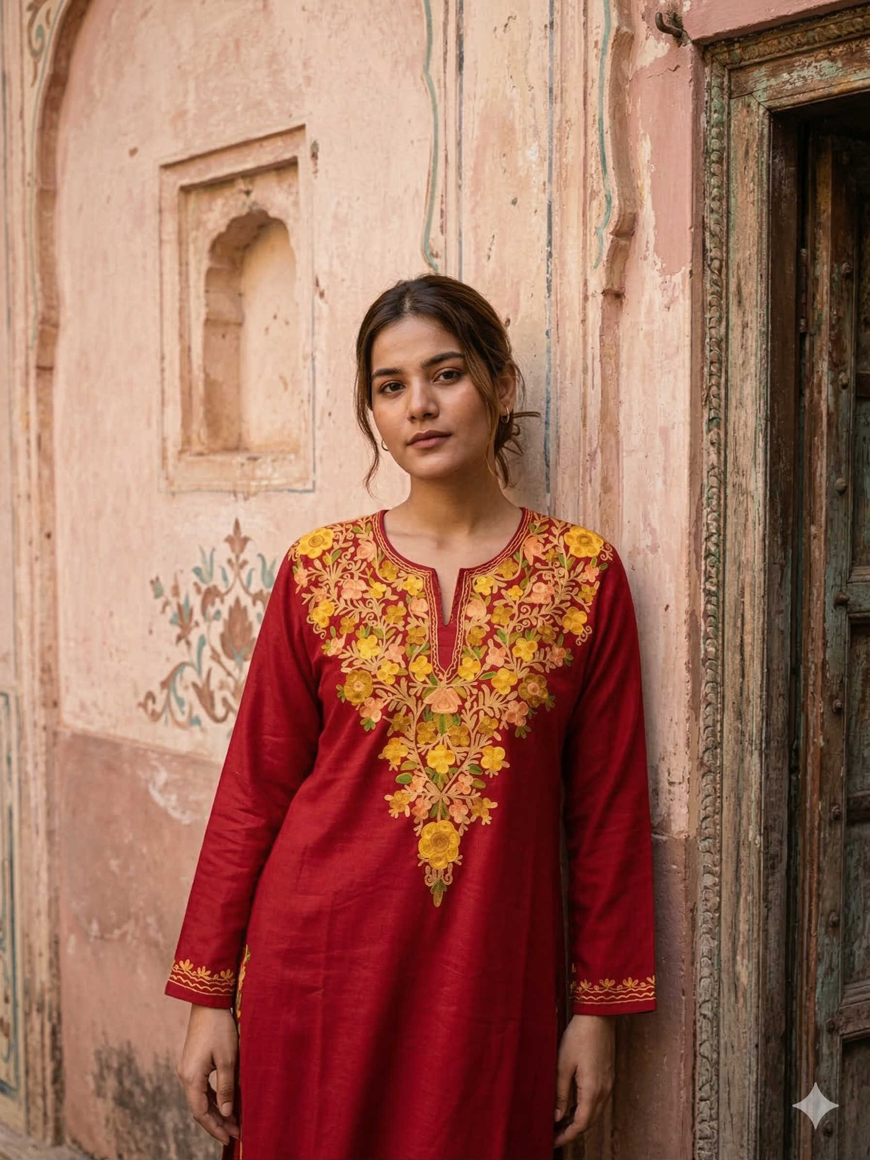 "SHIA" Cotton Kashmiri Co-Ord Set