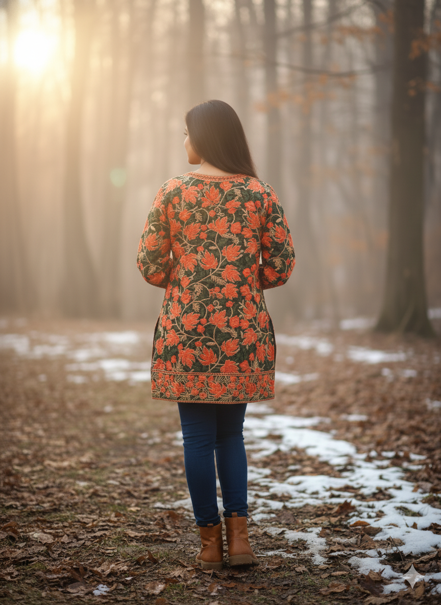 "MISHRI" Short Kashmiri Kurta