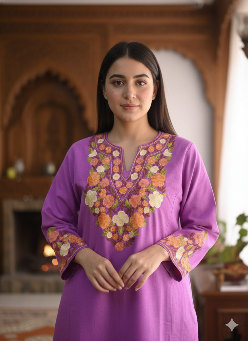 "ILAM” Warm Kashmiri Co-Ord Set