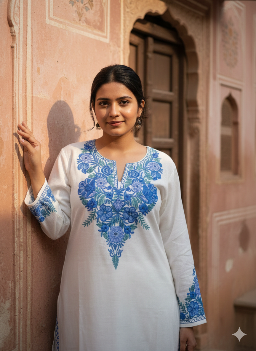 "PATOSH" Cotton Kashmiri Co-Ord Set