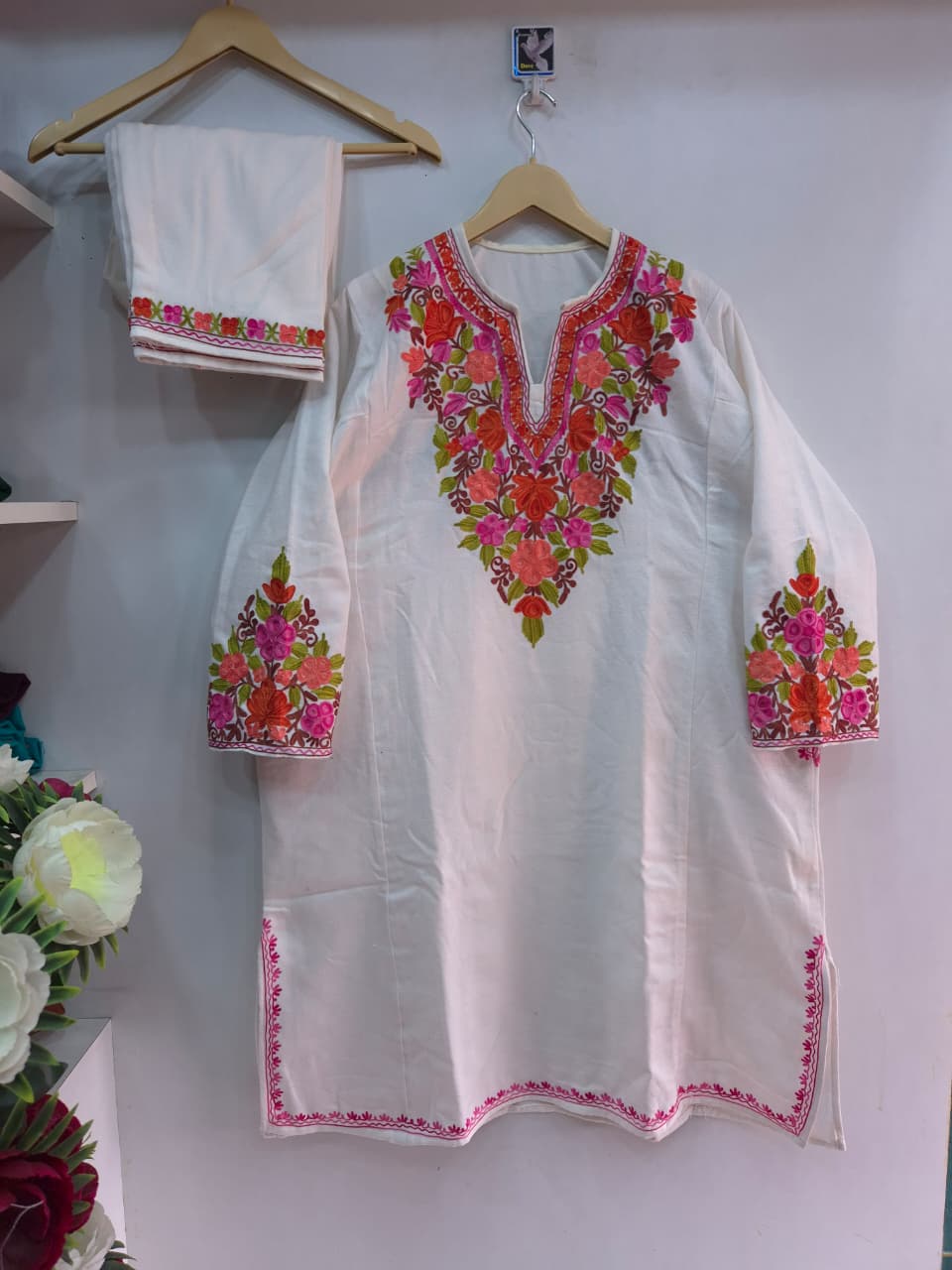 "NAUSHA” Warm Kashmiri Co-Ord Set