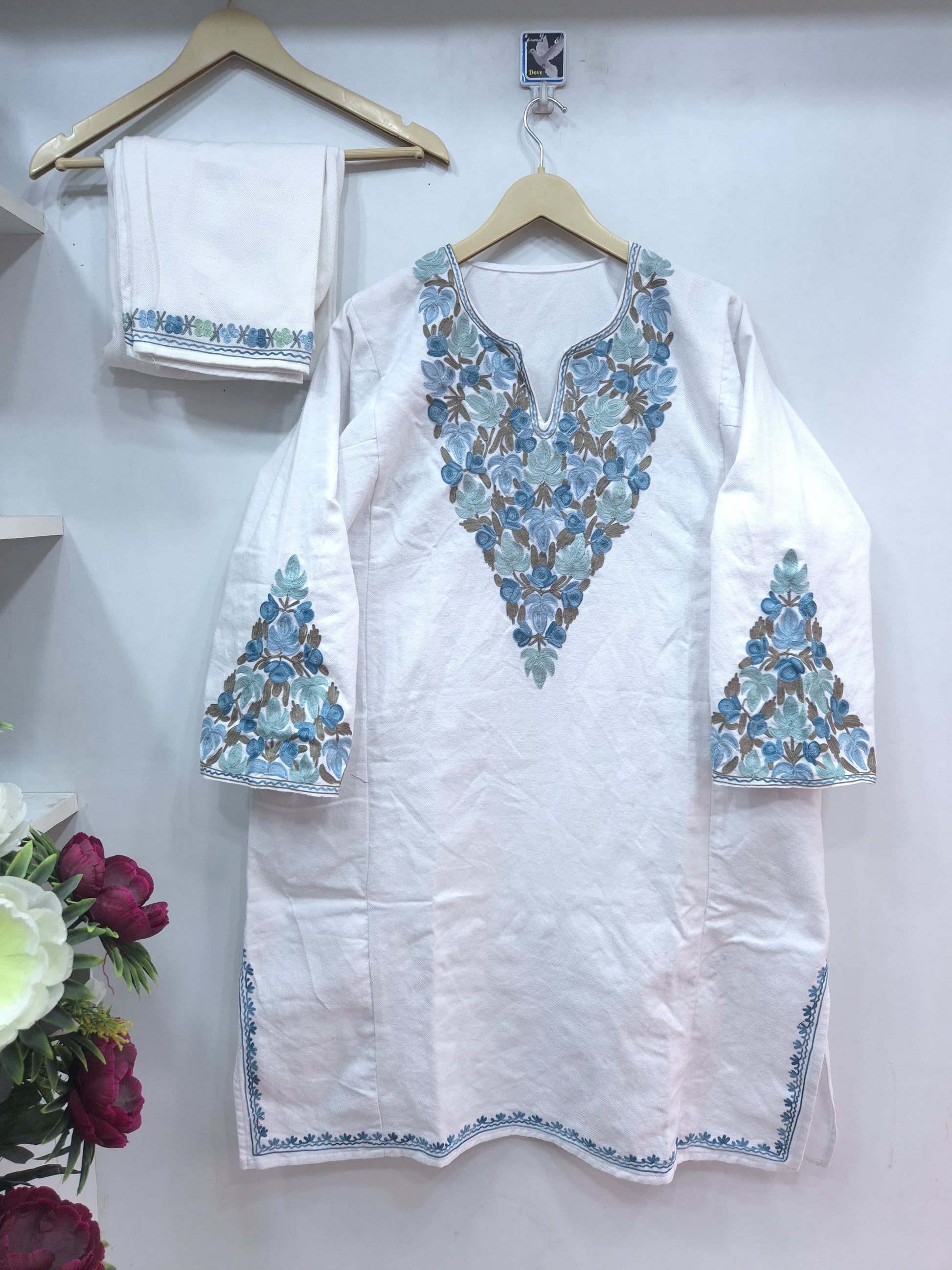 "HAMZA” Warm Kashmiri Co-Ord Set