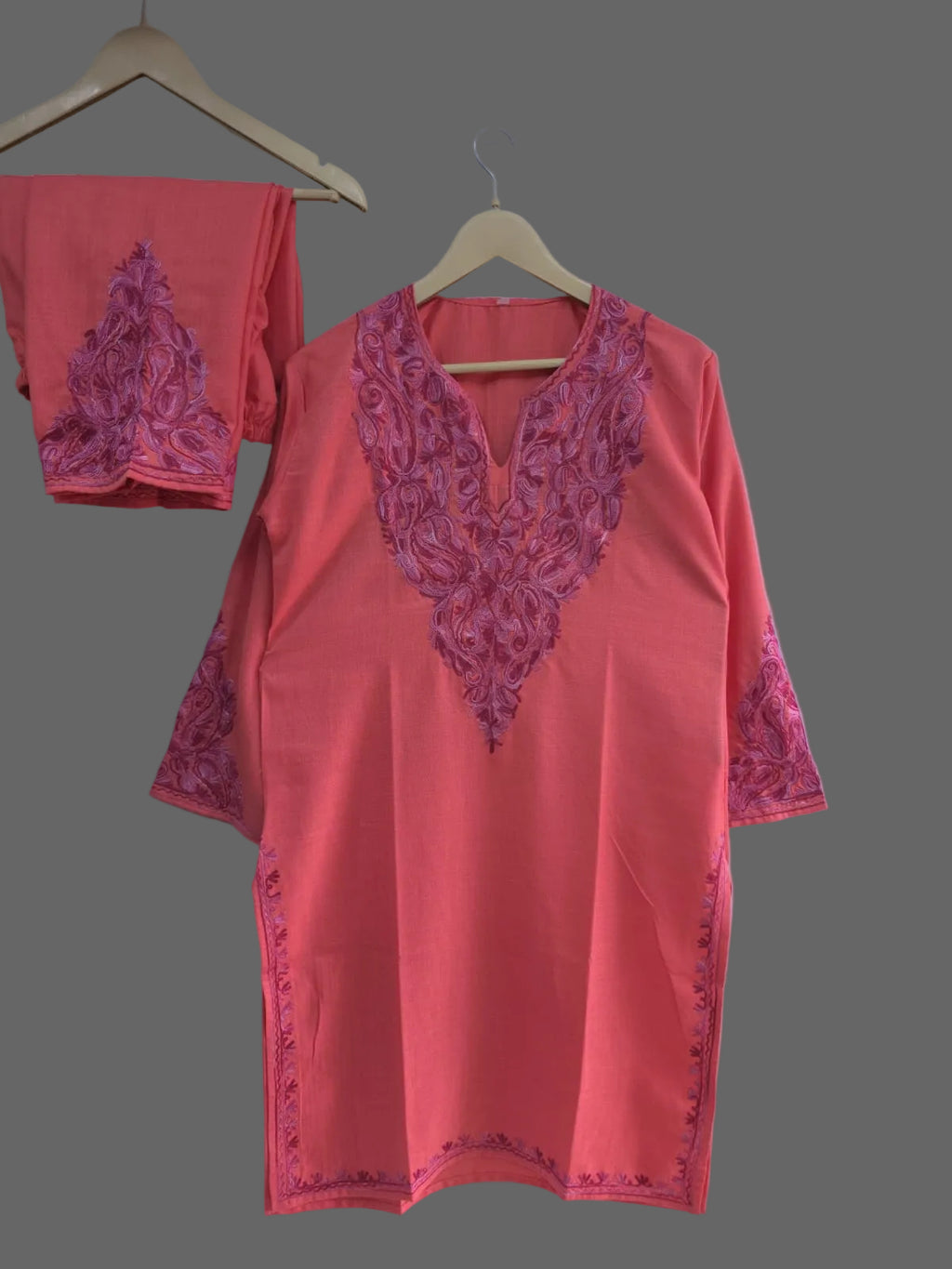"ITRI" Cotton Kashmiri Co-Ord Set
